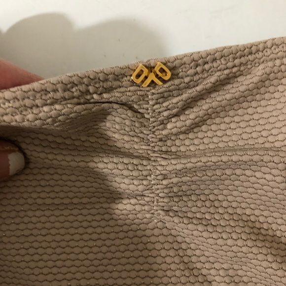 NWT Pilyq Bikini Bottom Swim Tan Beige L - Picture 3 of 9